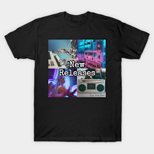 Pop Art Ave New Releases 2022 Music Website T-Shirt